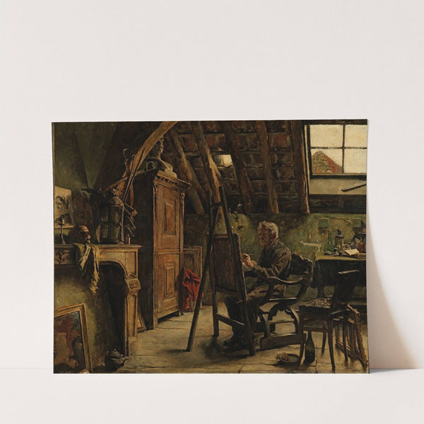 Workshop of a Painter (1884) by Charles Mertens