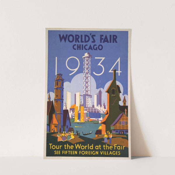 World's fair - Chicago - 1934 by Weimer Pursell