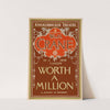 Worth a million (c1898) by Strobridge & Co. Lith.