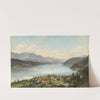 Wörthersee, Blick von Pörtschach gegen Velten by Josef Langl