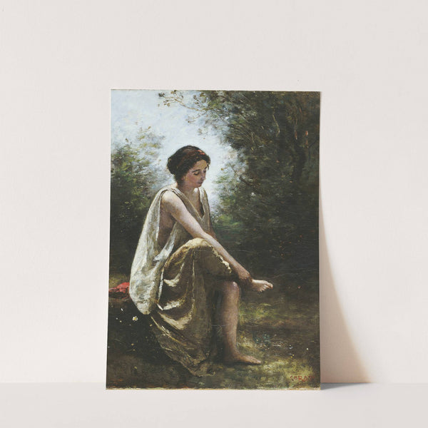 Wounded Eurydice by Jean-Baptiste-Camille Corot