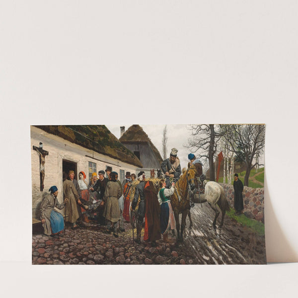 Wounded insurgent by Stanisław Witkiewicz