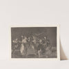 Wounds Heal Quicker than Hasty Words (Sanas Cuchilladas Mas No Malas Palabras) (ca. 1813-1820) by Francisco de Goya