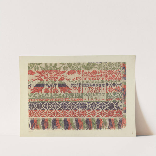 Woven Coverlet by Carmel Wilson