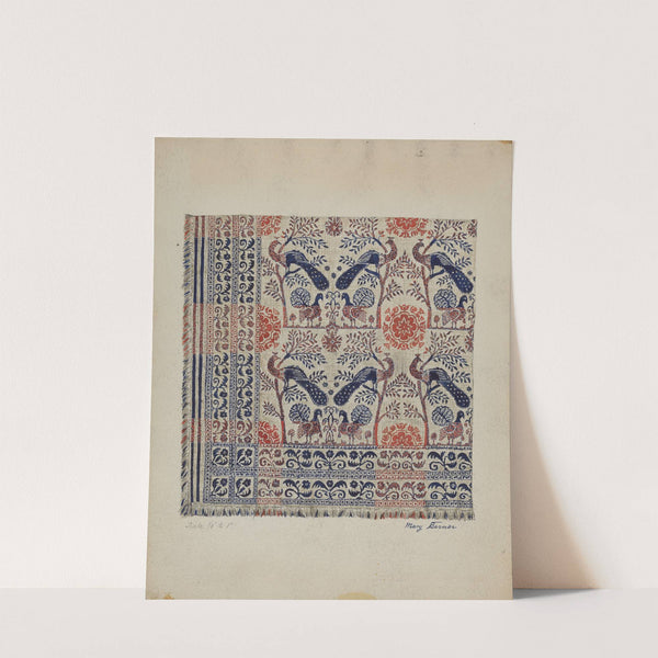 Woven Coverlet by Mary Berner