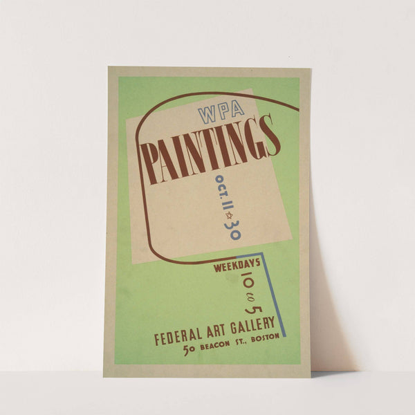 WPA paintings by Anonymous