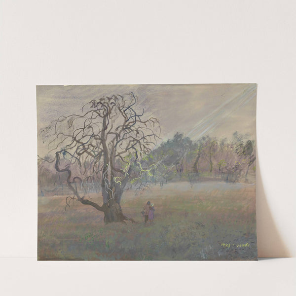 Wr. Umgebung; Wienerwald (1929) by Oskar Laske