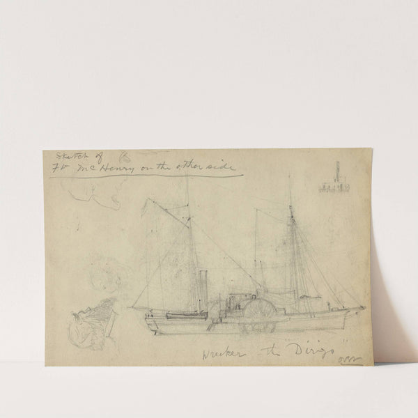 Wrecker-the Dirigo by Alfred Rudolph Waud