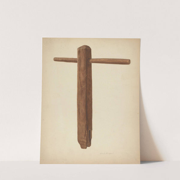 Wrench for Tightening Rope Bed by Albert Geuppert