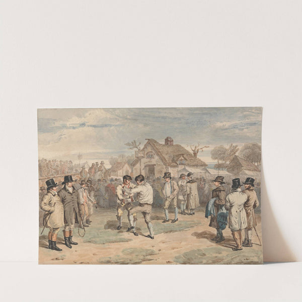 Wrestling by Charles Turner