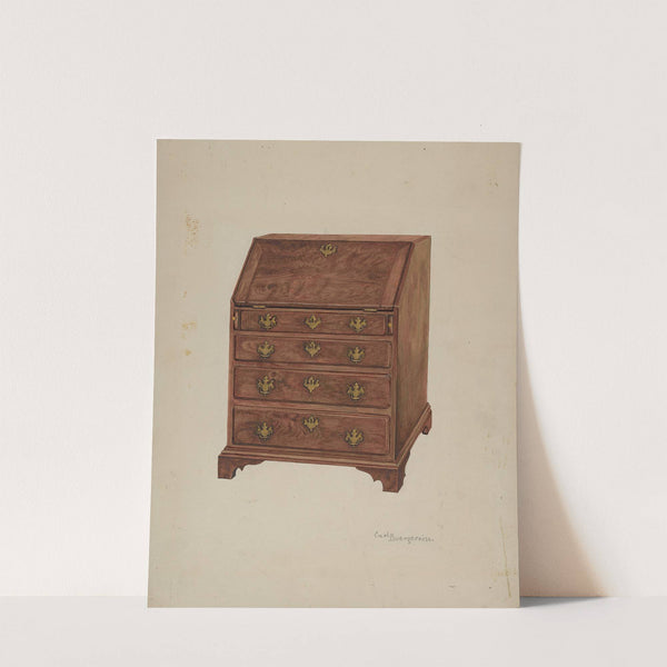 Writing Desk by Carl Buergerniss