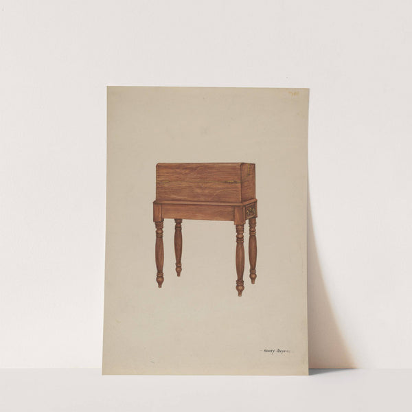 Writing Table and Desk by Henry Meyers