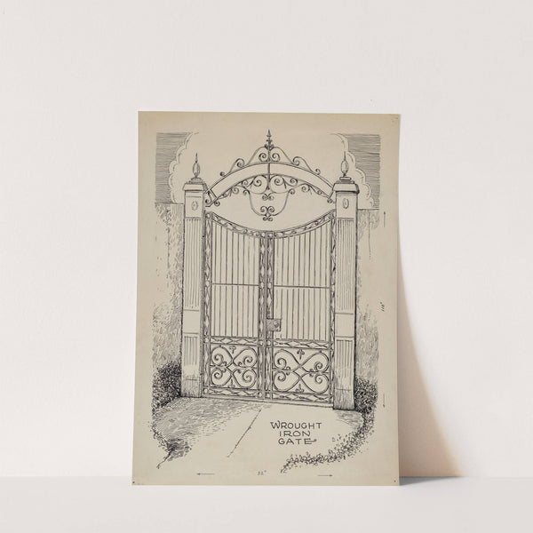 Wrought and Cast Iron Gates by Al Curry