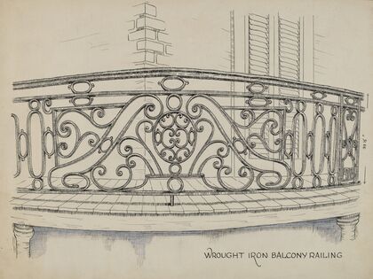 Wrought Iron Balcony — size preview