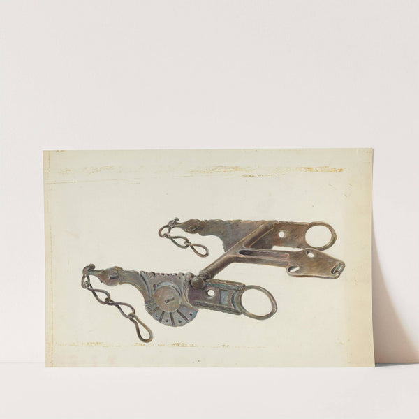 Wrought Iron Bit by Gerald Transpota