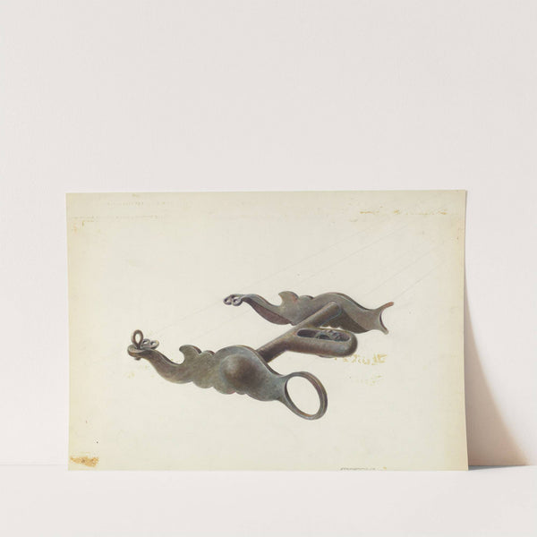 Wrought Iron Bit by Gerald Transpota