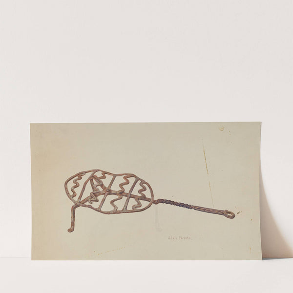 Wrought Iron Broiler (c. 1938) by Adele Brooks