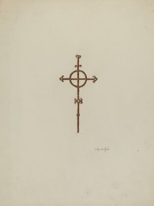 Wrought Iron Cross, Campanario