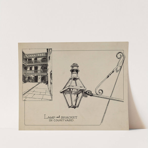 Wrought Iron Lamp by Ray Price