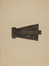 Wrought Iron Latch Lock