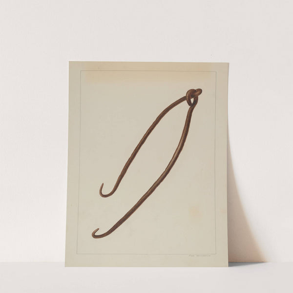 Wrought Iron Pot Hooks by Fred Hassebrock