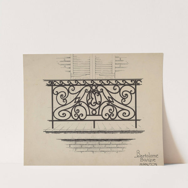 Wrought Iron Railing by Thomas Byrne