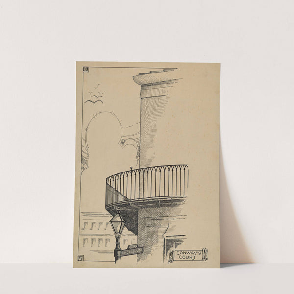 Wrought Iron Railing by Thomas Byrne