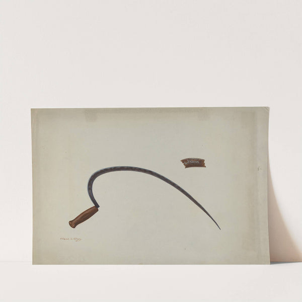 Wrought Iron Sickle by Frank Gray