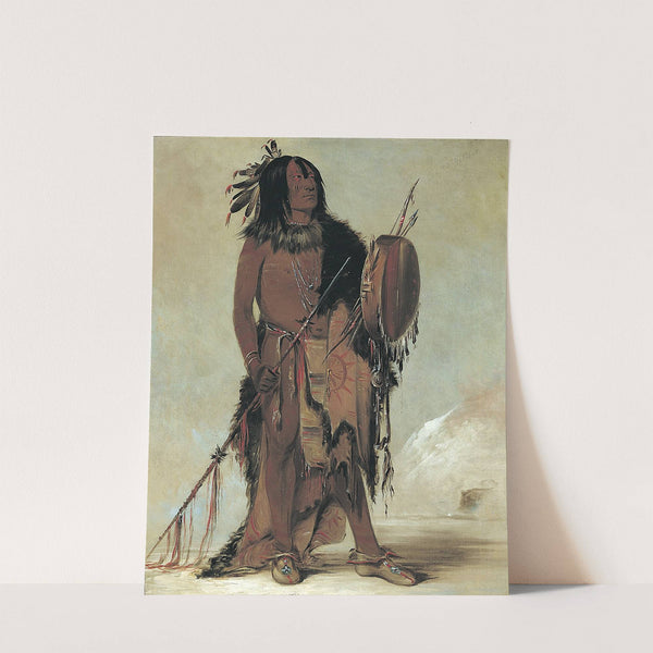 Wún-nes-tou, White Buffalo, an Aged Medicine Man by George Catlin