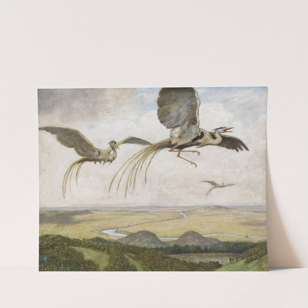 Wundervögel (1917) by Hans Thoma