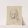 Wycliffe Reading his Translation of the Bible – Study for the Head of Wycliffe by Ford Madox Brown
