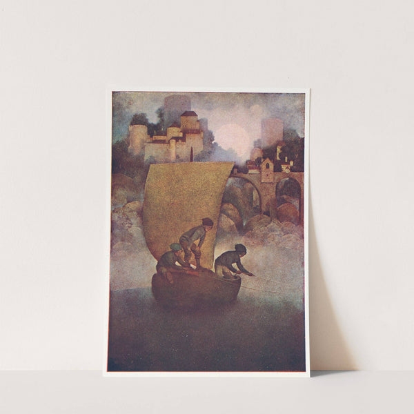 Wynken, Blynken and Nod (1904) by Maxfield Parrish