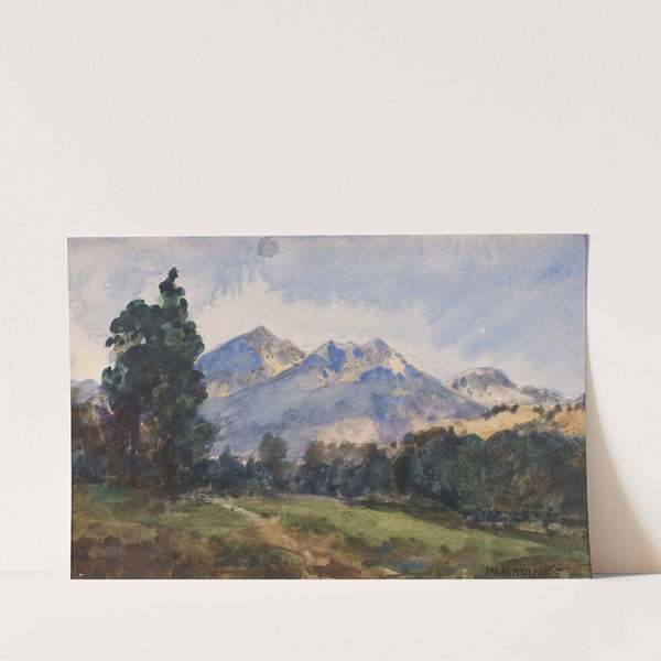 Wyoming Foot Hills by William Henry Holmes