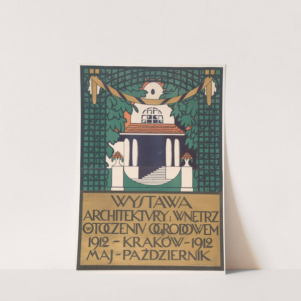 Wystawa architektury i wnętrz w otoczeniu ogrodowem by Józef Czajkowski