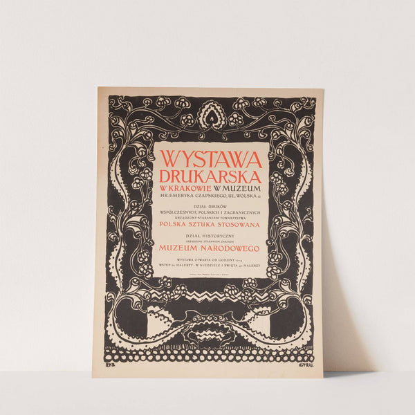 Wystawa Drukarska w Krakowie (1904) by Edward Trojanowski