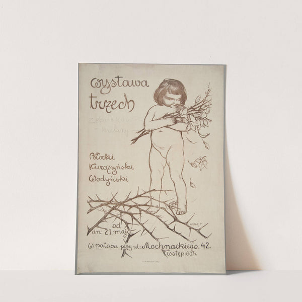 Wystawa trzech; Błocki, Kurczyński, Wodyński. by Włodzimierz Błocki