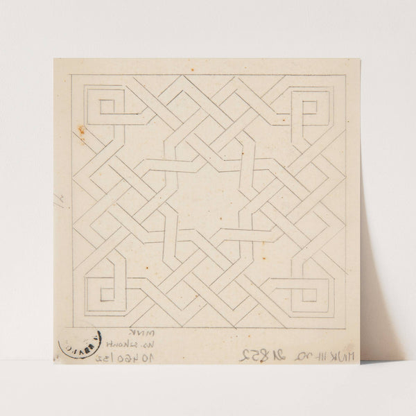 Wzór posadzki (1853-1899) by Stanisław Cercha