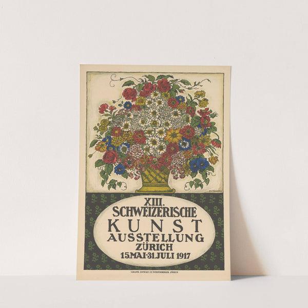 XIII. Schweizerische Kunstausstellung Zürich (1917) by Henry-Claudius Forestier