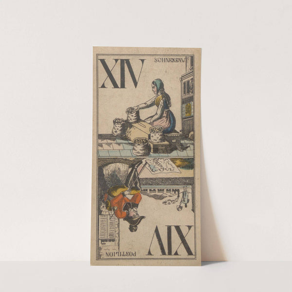 XIV; Postilion. ; Schnekenw (1850) by Carl Holdhaus