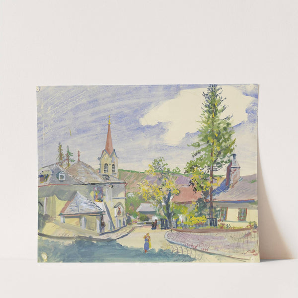 XIX. Neustift a. W. (1949) by Oskar Laske