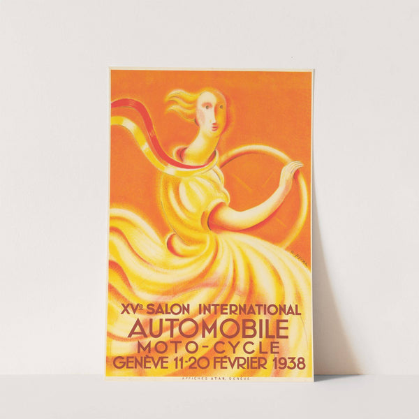 XVe Salon International Automobile – Moto-Cycle – Genève (1938) by André Julien Prina