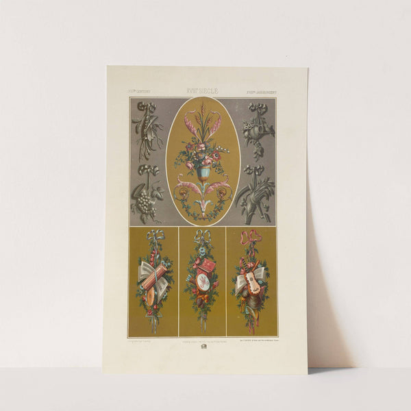 XVIII Siecle (1880 - 1889) by Auguste Racinet