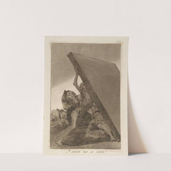 Y aun no se van! (And still they don’t go!) (1796-1797) by Francisco de Goya