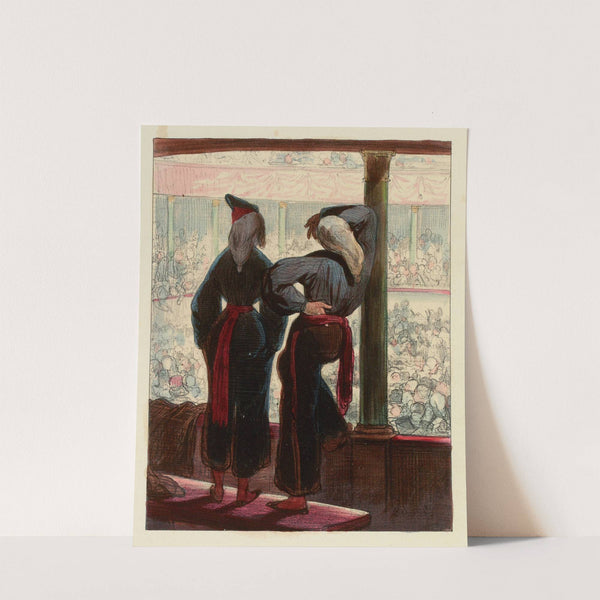 Y en-a-ti des femmes, y’en a-ti. et quand on pense que tout ça mange (1840) by Paul Gavarni