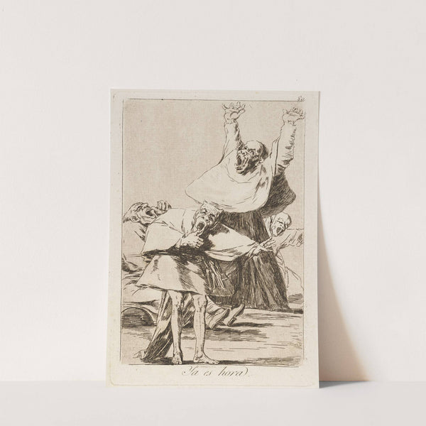 Ya es hora. (It is time.) (1796-1797) by Francisco de Goya