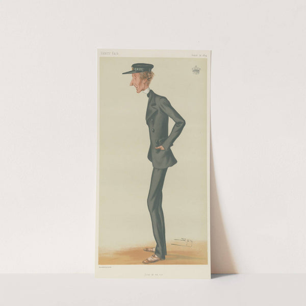 Yachting Devotees; ‘Jour de Ma Vie’, Earl Delawarr, August 30, 1879 (1879) by Leslie Matthew Ward