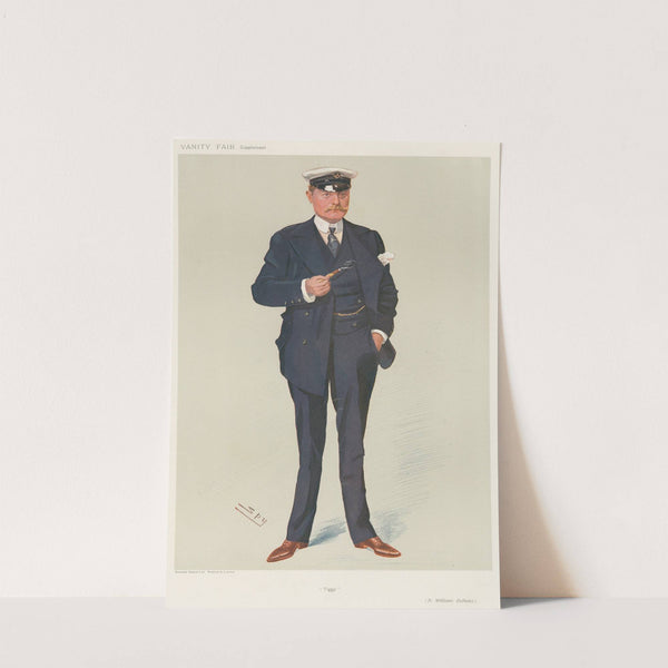 Yachting Devotees; ‘Tiggy’, Sir Richard Bulkeley, August 7, 1907 (1907) by Leslie Matthew Ward