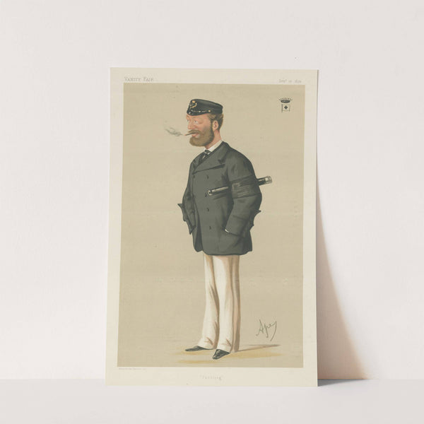 Yachting Devotees; ‘Yachting’, Count Edmund Batthyany, September 19, 1874 (1874) by Carlo Pellegrini