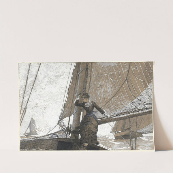 Yachting Girl by Winslow Homer
