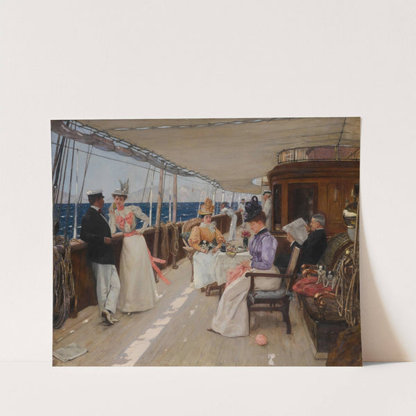 Yachting in the Archipelago by Henri Gervex
